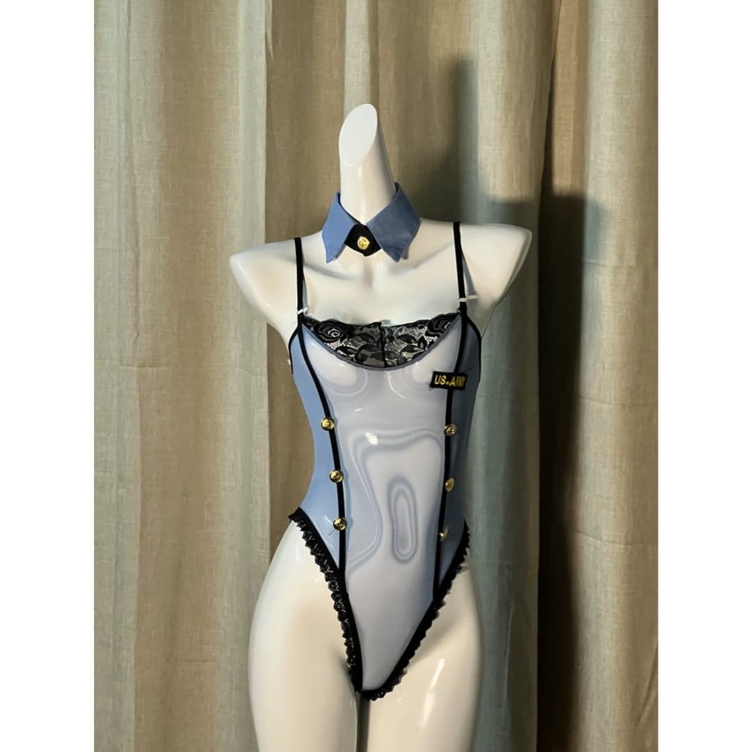 Captain Lace Bodysuit Set